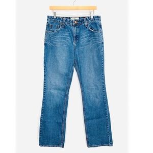 Levis Strauss Women’s Signature Mid Rise Bootcut Jeans Size 12 Long Tall